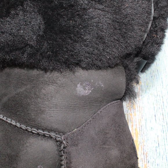 UGG Shearling Lined Boots Waterproof Boot Size 8 - Picture 3 of 8